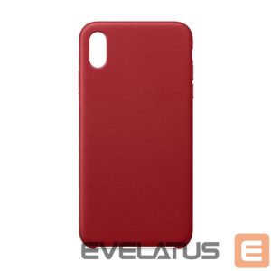 Чехол на заднюю панель Hurtel - ECO Leather case cover for iPhone 12 mini red 