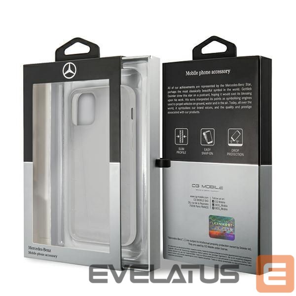 Чехол на заднюю панель Mercedes-Benz Mercedes Line Case for iPhone 12 mini - Transparent