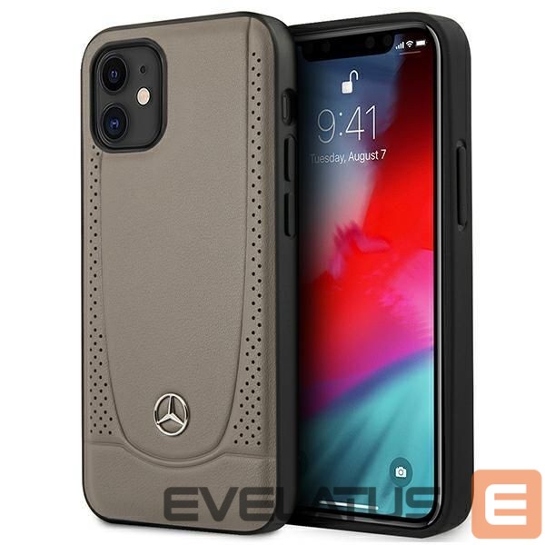 Чехол на заднюю панель Mercedes-Benz Mercedes Urban Line Case for iPhone 12 mini - Brown