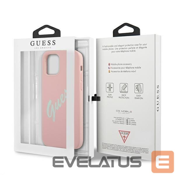 Чехол на заднюю панель Guess Pink
