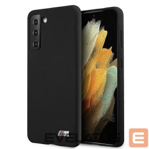 Чехол на заднюю панель BMW  BMW Silicone M Collection Case for Samsung Galaxy S21+ - Black 