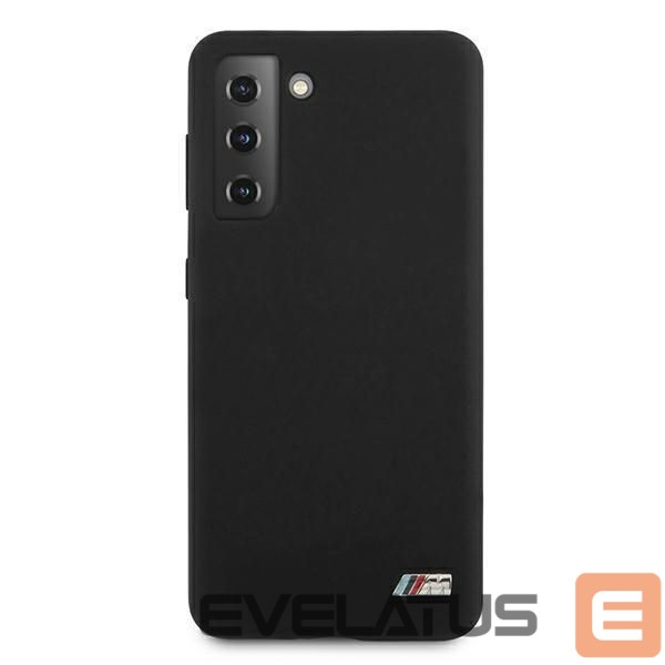 Чехол на заднюю панель BMW BMW Silicone M Collection Case for Samsung Galaxy S21+ - Black