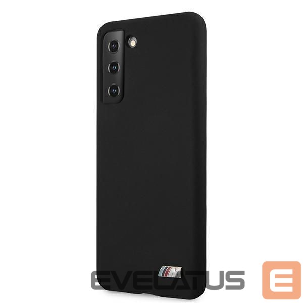 Чехол на заднюю панель BMW BMW Silicone M Collection Case for Samsung Galaxy S21+ - Black