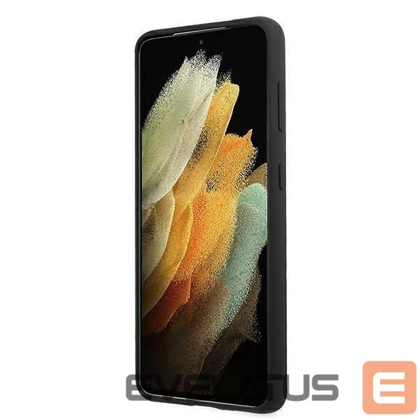 Чехол на заднюю панель BMW BMW Silicone M Collection Case for Samsung Galaxy S21+ - Black