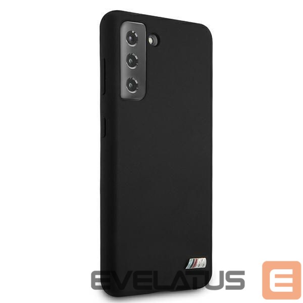 Чехол на заднюю панель BMW BMW Silicone M Collection Case for Samsung Galaxy S21+ - Black