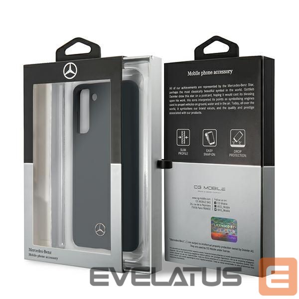 Чехол на заднюю панель Mercedes-Benz Blue
