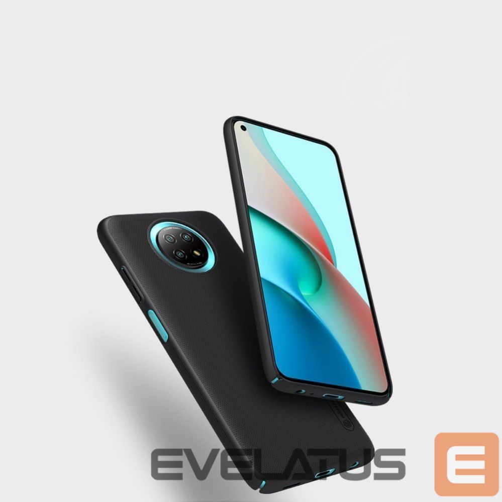 Чехол на заднюю панель Nillkin Nillkin Super Frosted Shield reinforced case cover for Xiaomi Redmi Note 9T 5G black