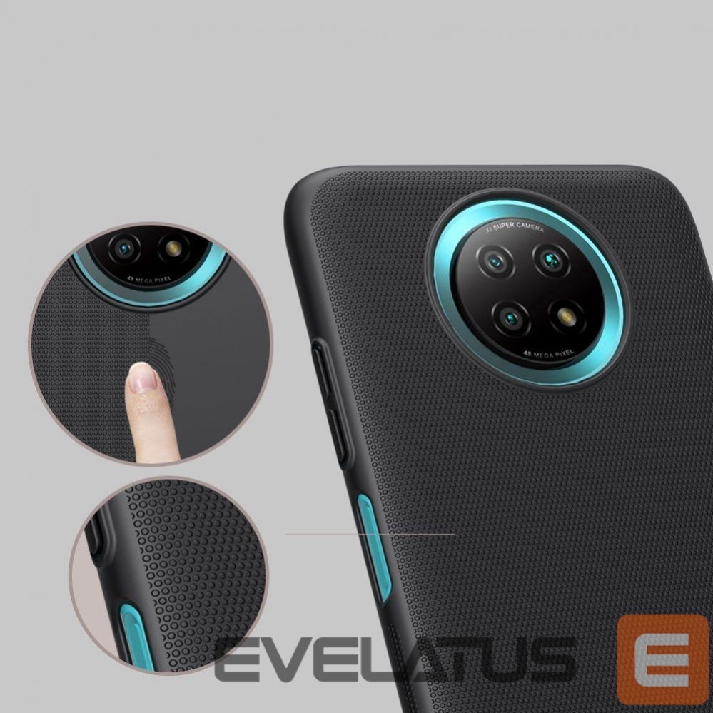 Чехол на заднюю панель Nillkin Nillkin Super Frosted Shield reinforced case cover for Xiaomi Redmi Note 9T 5G black