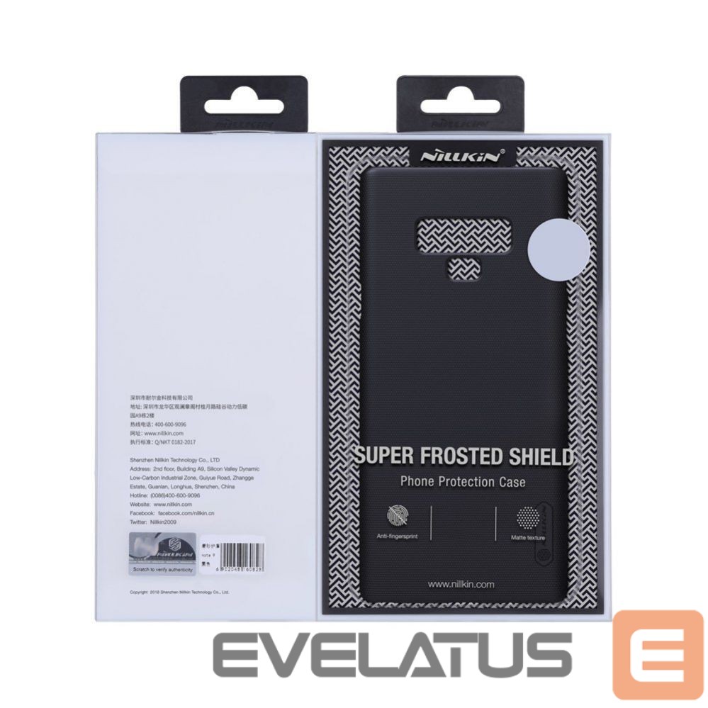 Чехол на заднюю панель Nillkin Nillkin Super Frosted Shield reinforced case cover for Xiaomi Redmi Note 9T 5G black
