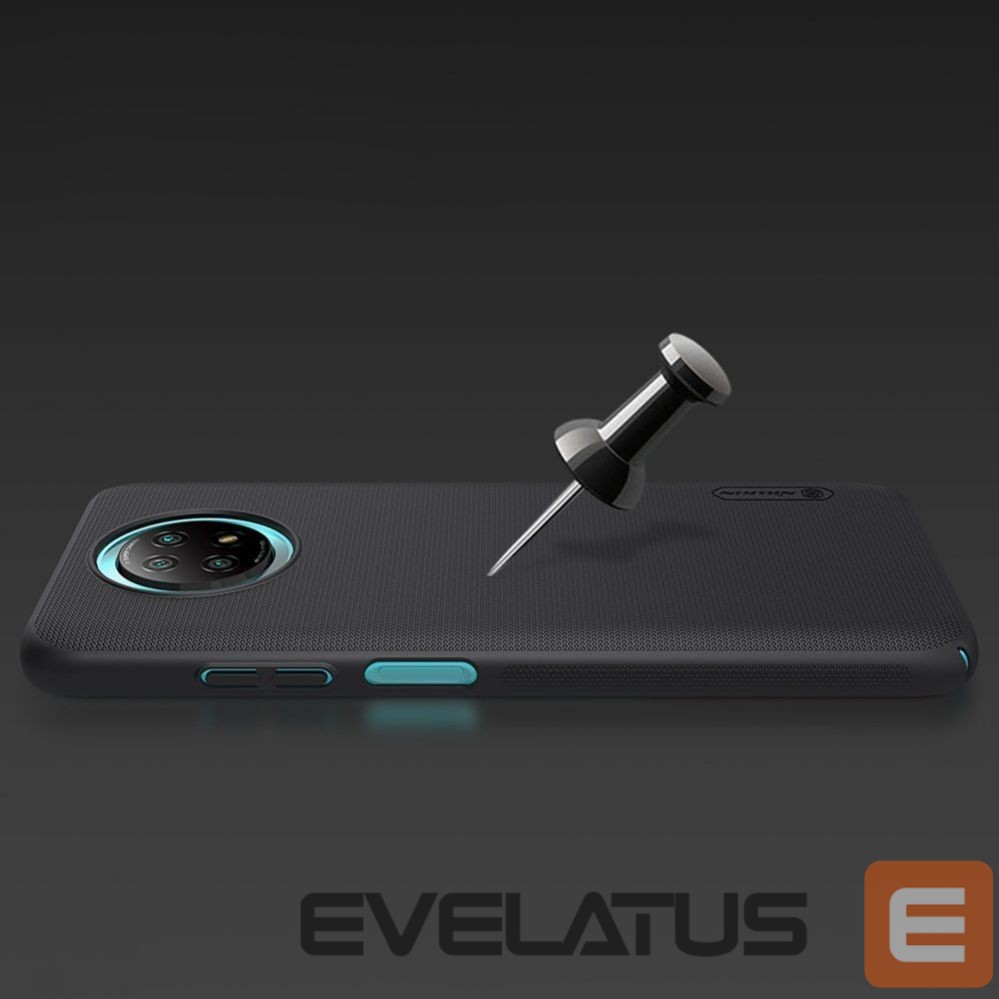Чехол на заднюю панель Nillkin Nillkin Super Frosted Shield reinforced case cover for Xiaomi Redmi Note 9T 5G black