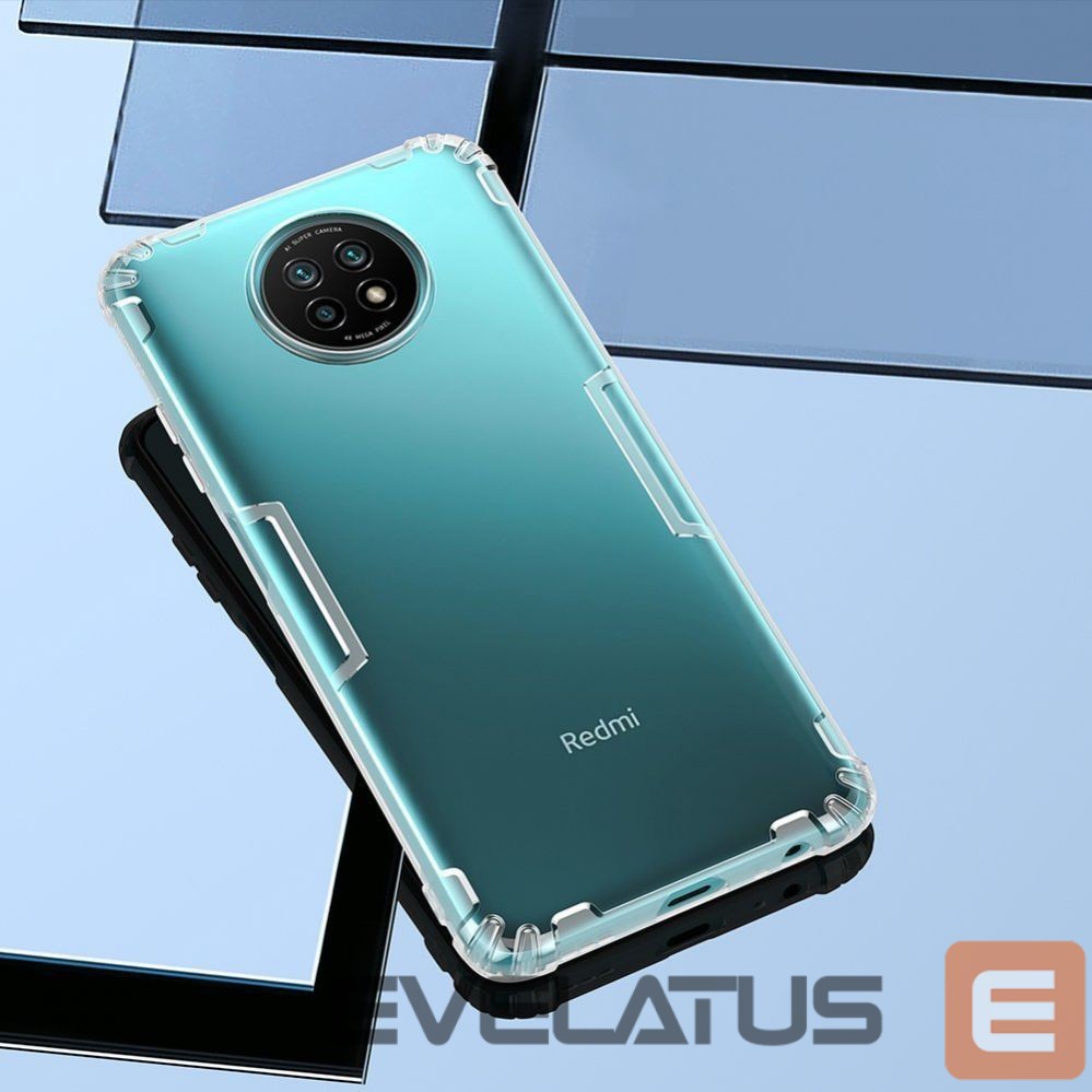 Чехол на заднюю панель Nillkin Nillkin Nature Gel Case Cover Ultra Slim Xiaomi Redmi Note 9T 5G Transparent