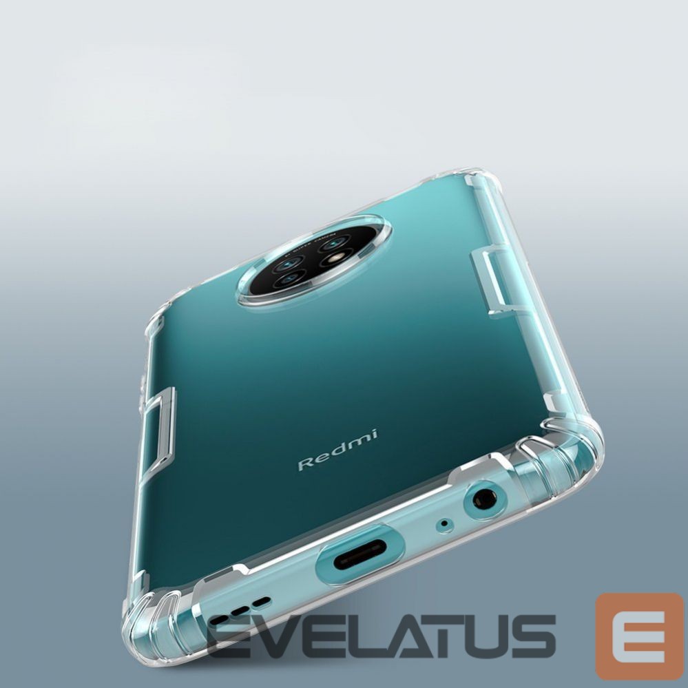 Чехол на заднюю панель Nillkin Nillkin Nature Gel Case Cover Ultra Slim Xiaomi Redmi Note 9T 5G Transparent