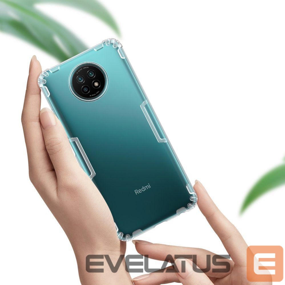Чехол на заднюю панель Nillkin Nillkin Nature Gel Case Cover Ultra Slim Xiaomi Redmi Note 9T 5G Transparent