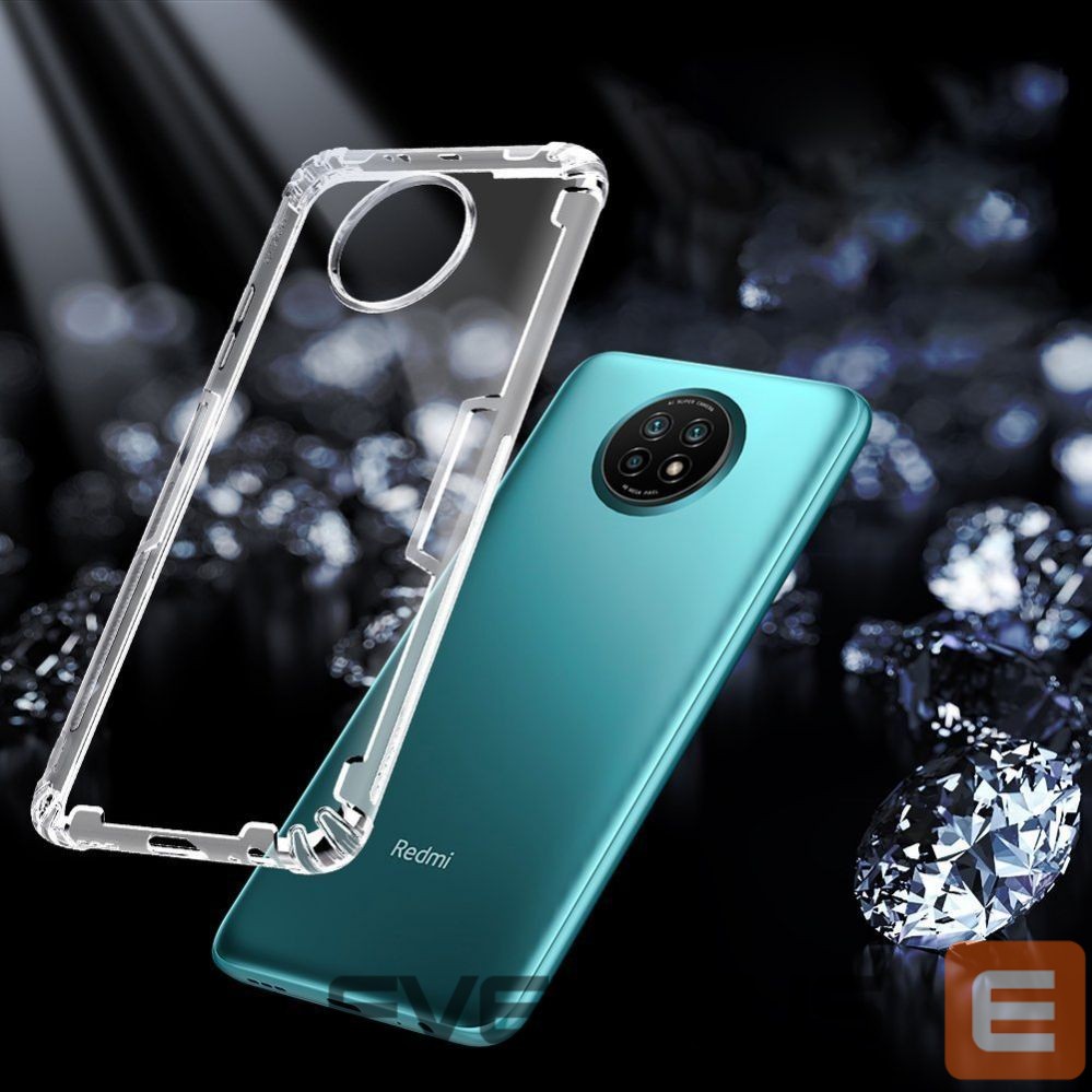 Чехол на заднюю панель Nillkin Nillkin Nature Gel Case Cover Ultra Slim Xiaomi Redmi Note 9T 5G Transparent