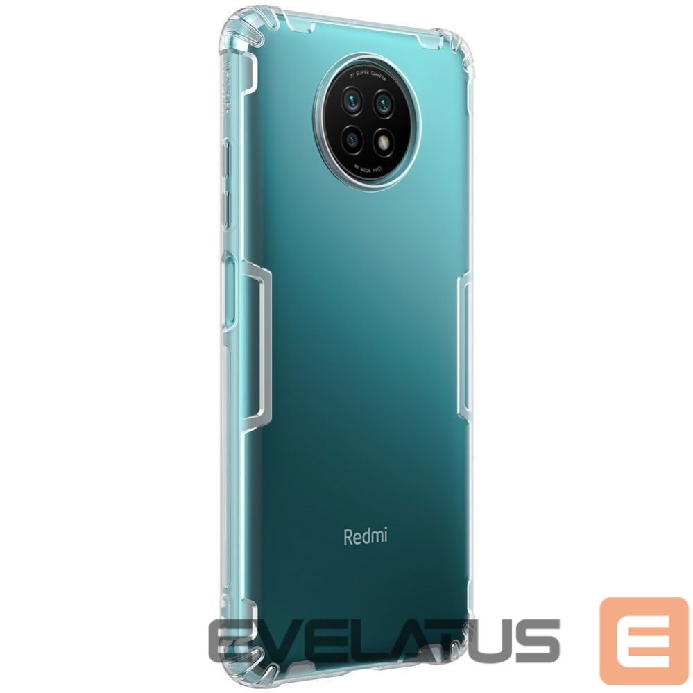 Чехол на заднюю панель Nillkin Nillkin Nature Gel Case Cover Ultra Slim Xiaomi Redmi Note 9T 5G Transparent