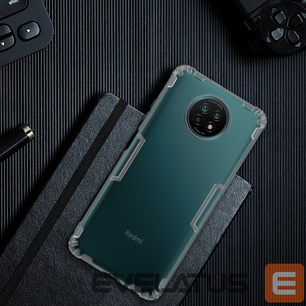 Чехол на заднюю панель Nillkin Nillkin Nature Gel Case Cover Ultra Slim Xiaomi Redmi Note 9T 5G Transparent