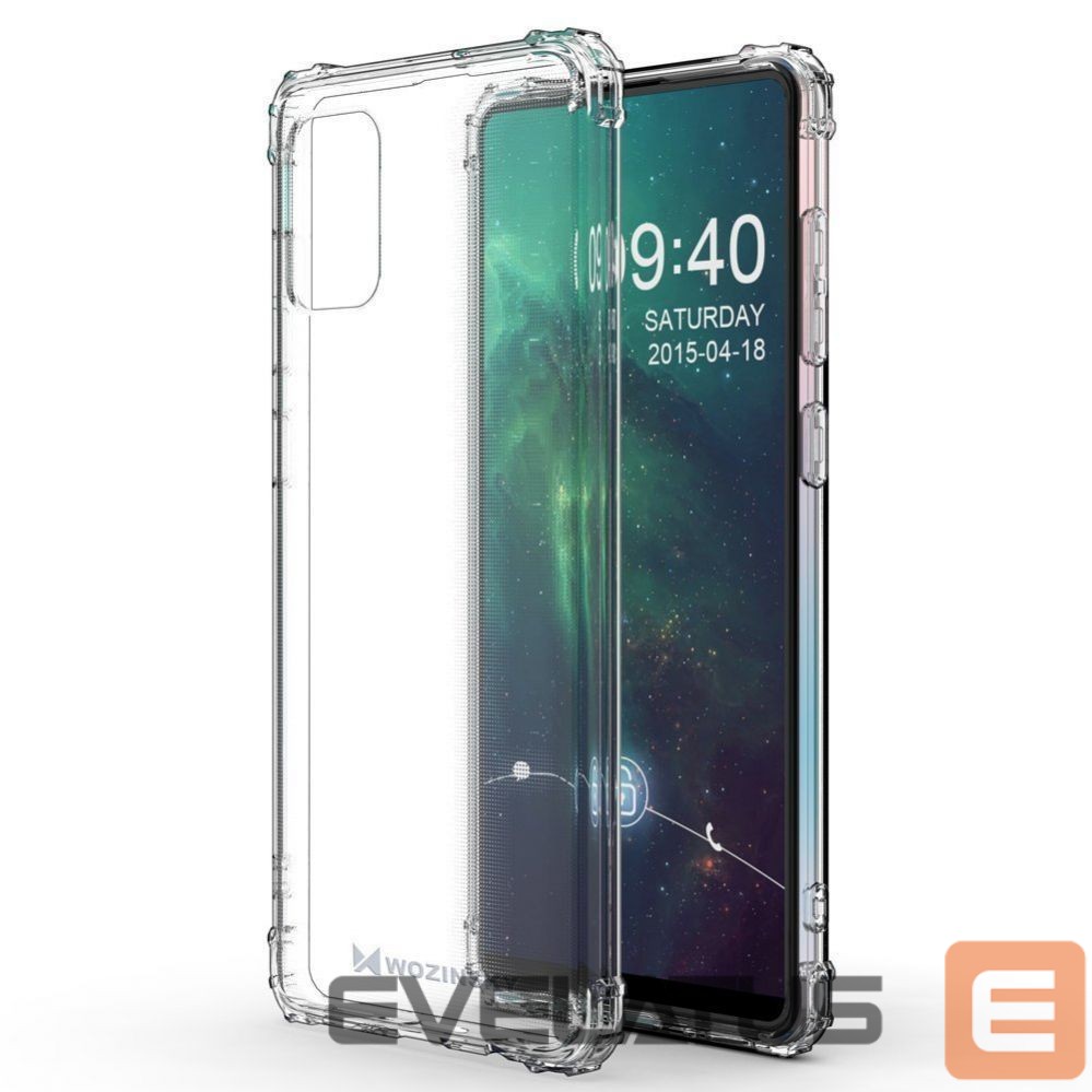 Чехол на заднюю панель Wozinsky Wozinsky Anti Shock durable case with Military Grade Protection for Samsung Galaxy A72 4G transparent