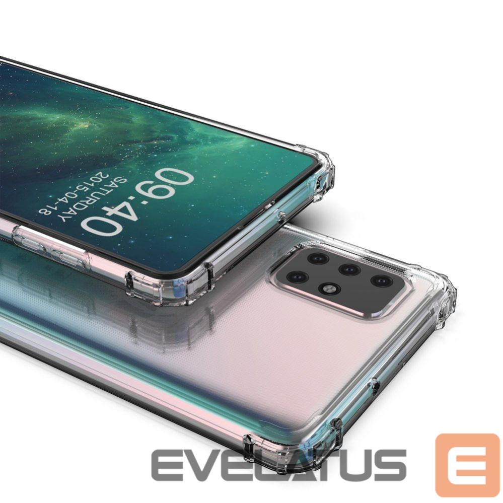 Чехол на заднюю панель Wozinsky Wozinsky Anti Shock durable case with Military Grade Protection for Samsung Galaxy A72 4G transparent