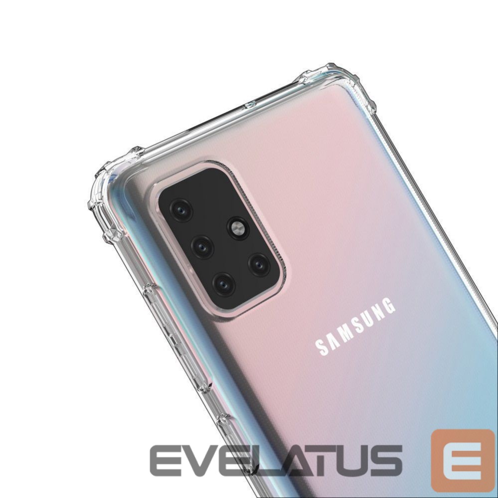 Чехол на заднюю панель Wozinsky Wozinsky Anti Shock durable case with Military Grade Protection for Samsung Galaxy A72 4G transparent