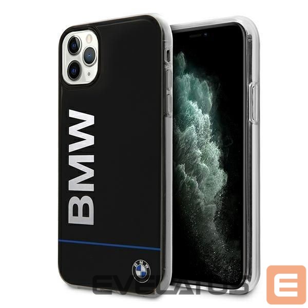 Чехол на заднюю панель BMW BMW Signature Printed Logo iPhone Case for iPhone 11 Pro - Black