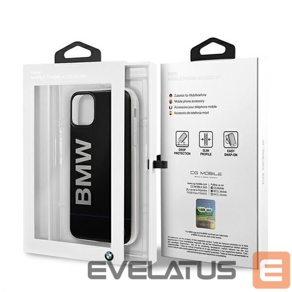 Чехол на заднюю панель BMW BMW Signature Printed Logo iPhone Case for iPhone 11 Pro - Black