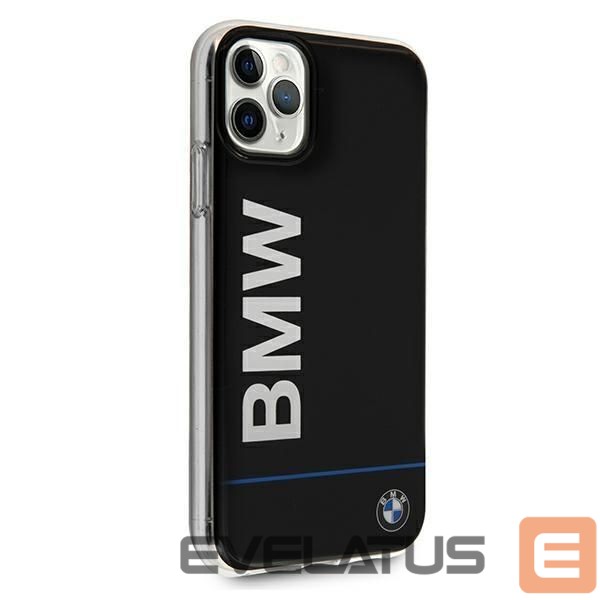 Чехол на заднюю панель BMW BMW Signature Printed Logo iPhone Case for iPhone 11 Pro - Black