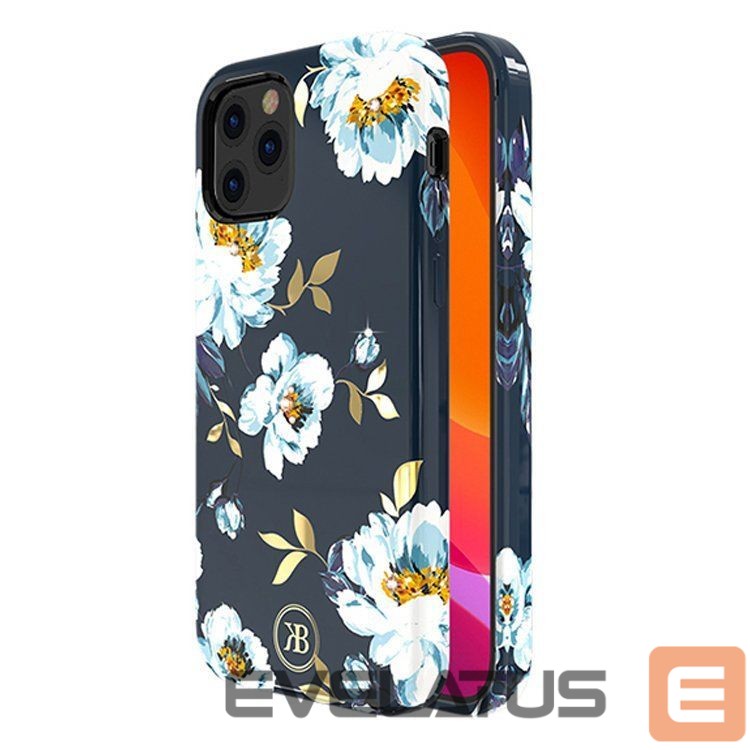 Чехол на заднюю панель Kingxbar Blue \ Flowers
