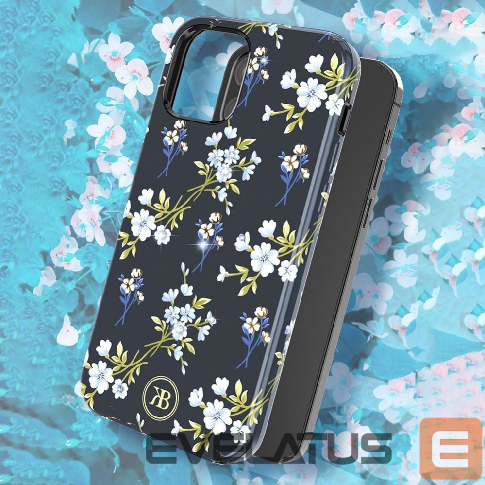 Чехол на заднюю панель Kingxbar Blue \ Flowers