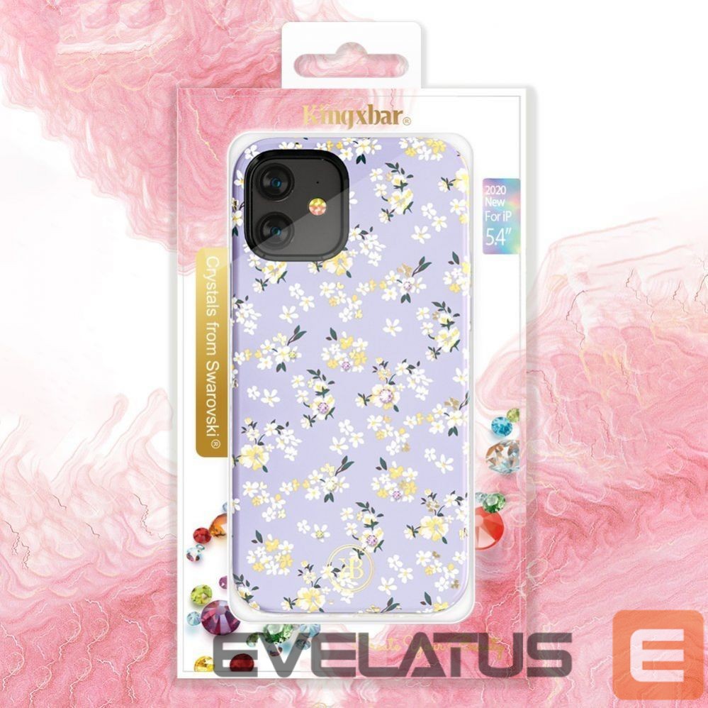 Чехол на заднюю панель Kingxbar Blue \ Flowers