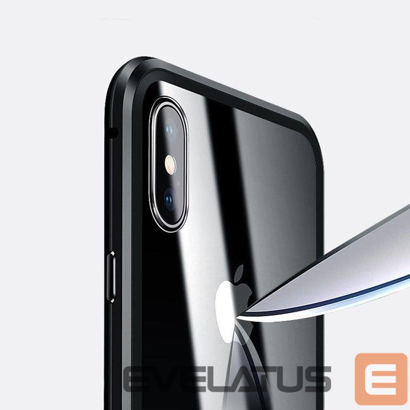 Чехол на заднюю панель Wozinsky Wozinsky Full Magnetic Case Full Body Front and Back Cover with built-in glass for Samsung Galaxy A72 4G black-transparent