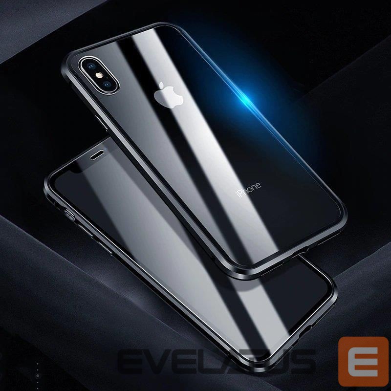 Чехол на заднюю панель Wozinsky Wozinsky Full Magnetic Case Full Body Front and Back Cover with built-in glass for Samsung Galaxy A72 4G black-transparent
