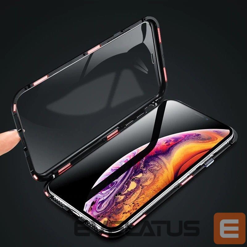 Чехол на заднюю панель Wozinsky Wozinsky Full Magnetic Case Full Body Front and Back Cover with built-in glass for Samsung Galaxy A72 4G black-transparent