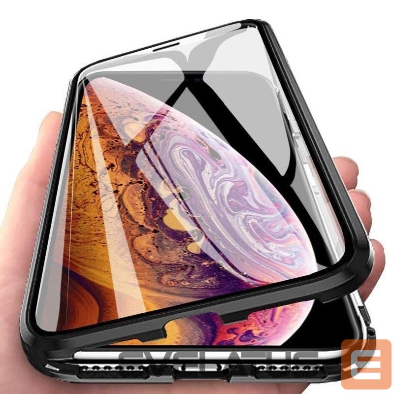 Чехол на заднюю панель Wozinsky Wozinsky Full Magnetic Case Full Body Front and Back Cover with built-in glass for Samsung Galaxy A72 4G black-transparent
