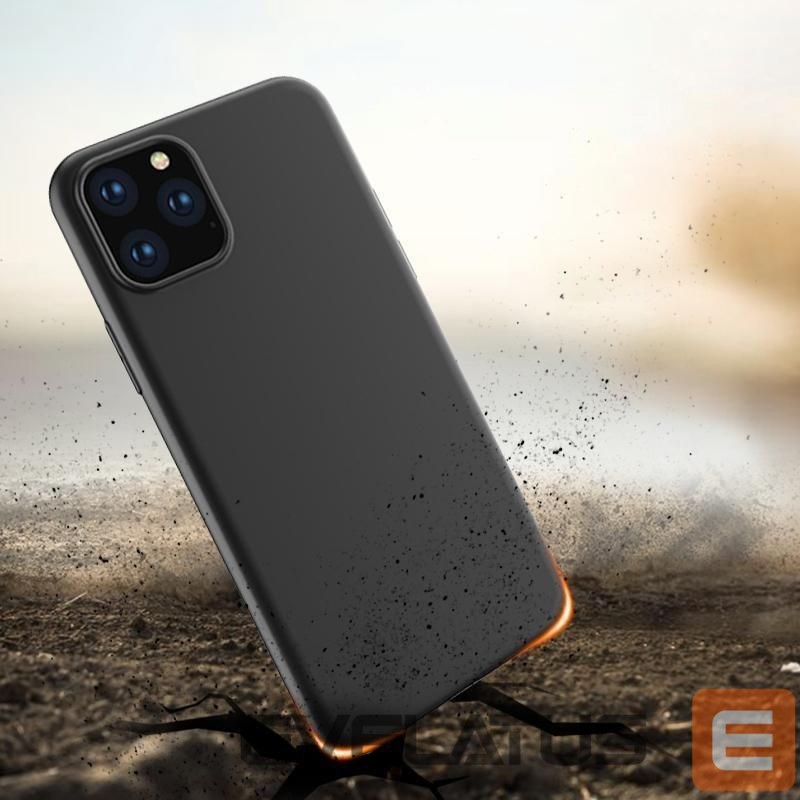 Чехол на заднюю панель Hurtel Soft Case TPU gel protective case cover for Motorola Moto G100 / Edge S black