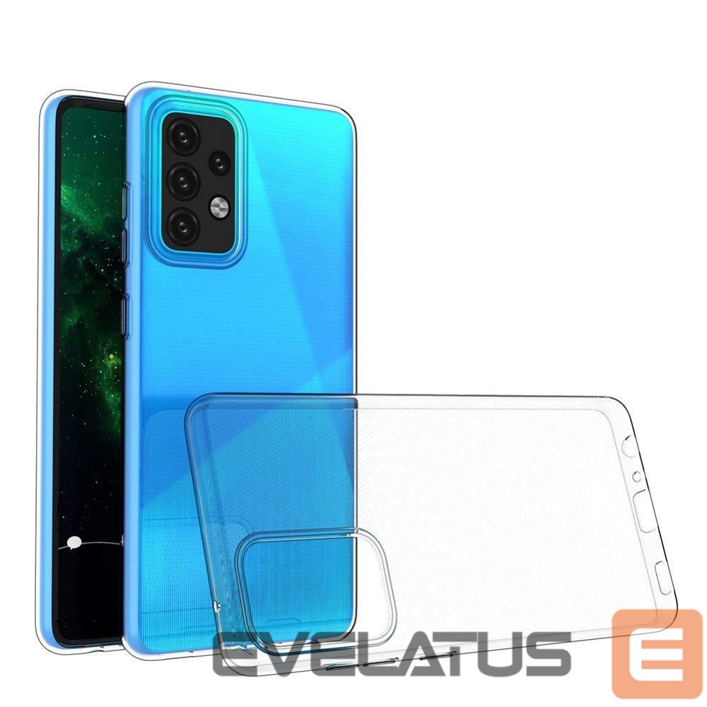 Чехол на заднюю панель Hurtel Ultra Clear 0.5mm Case Gel TPU Cover for Realme C21 transparent