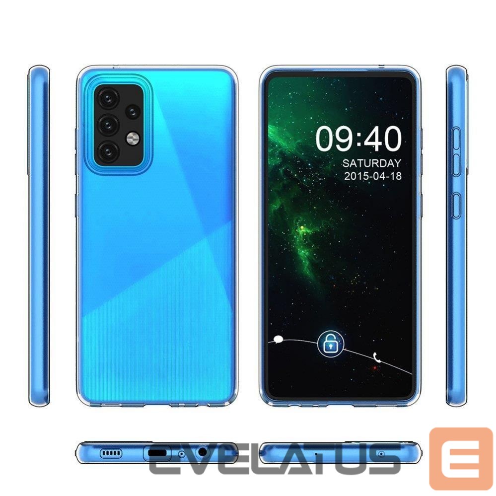 Чехол на заднюю панель Hurtel Ultra Clear 0.5mm Case Gel TPU Cover for Realme C21 transparent