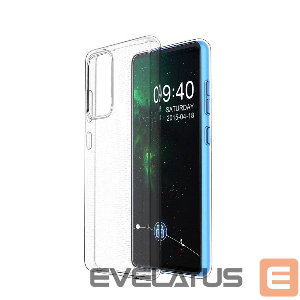 Чехол на заднюю панель Hurtel Ultra Clear 0.5mm Case Gel TPU Cover for Realme C21 transparent