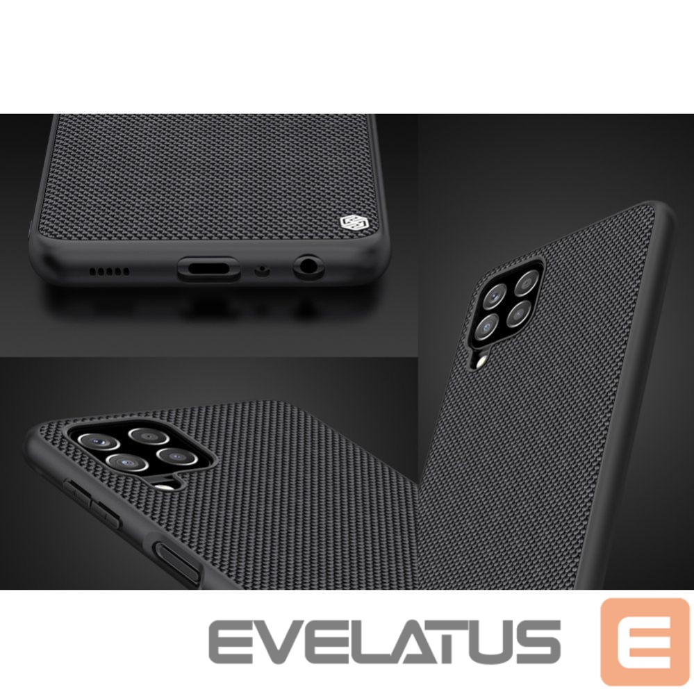 Чехол на заднюю панель Nillkin Nillkin Textured Case durable reinforced case with gel frame and nylon back for Samsung Galaxy A22 4G black