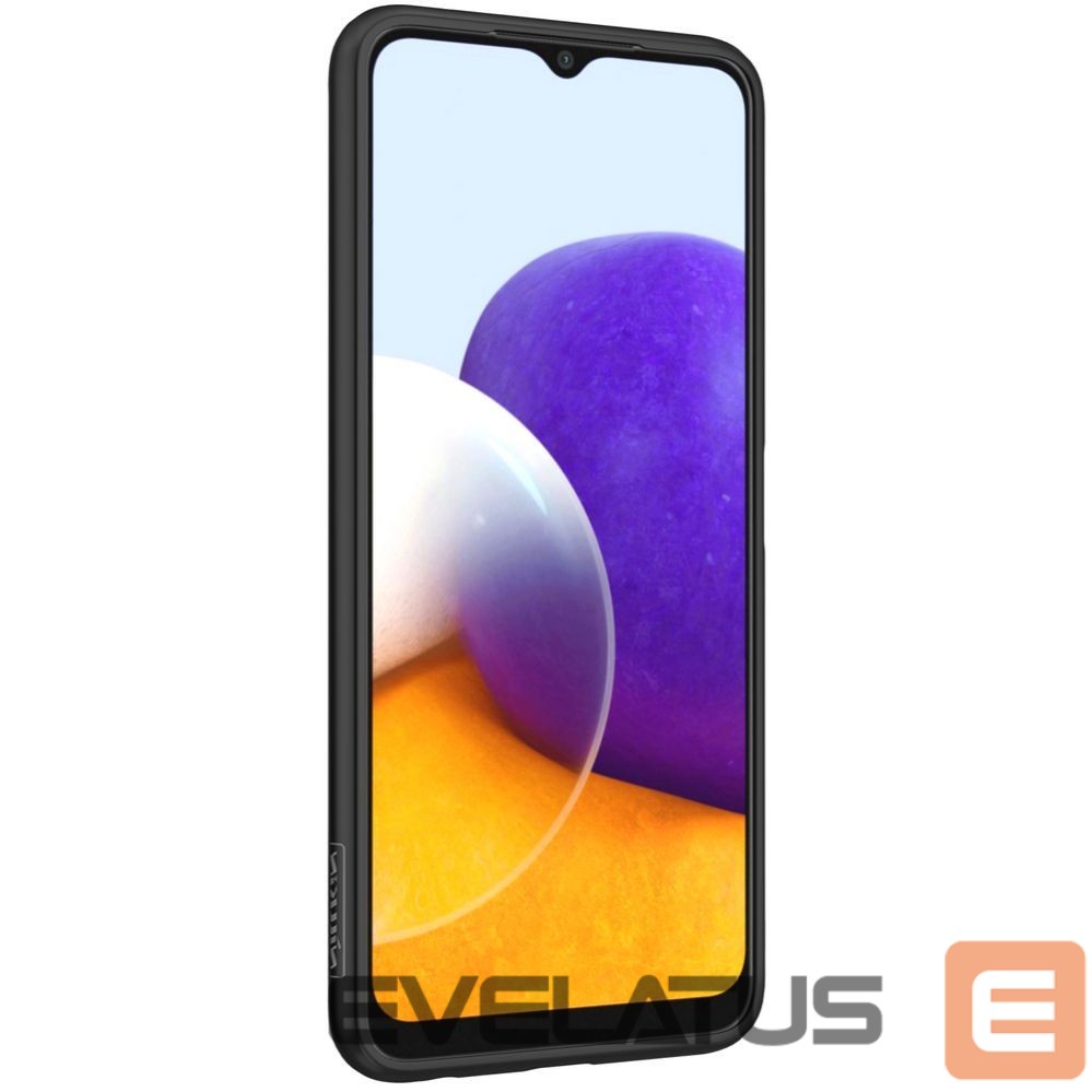 Чехол на заднюю панель Nillkin Nillkin Textured Case durable reinforced case with gel frame and nylon back for Samsung Galaxy A22 4G black