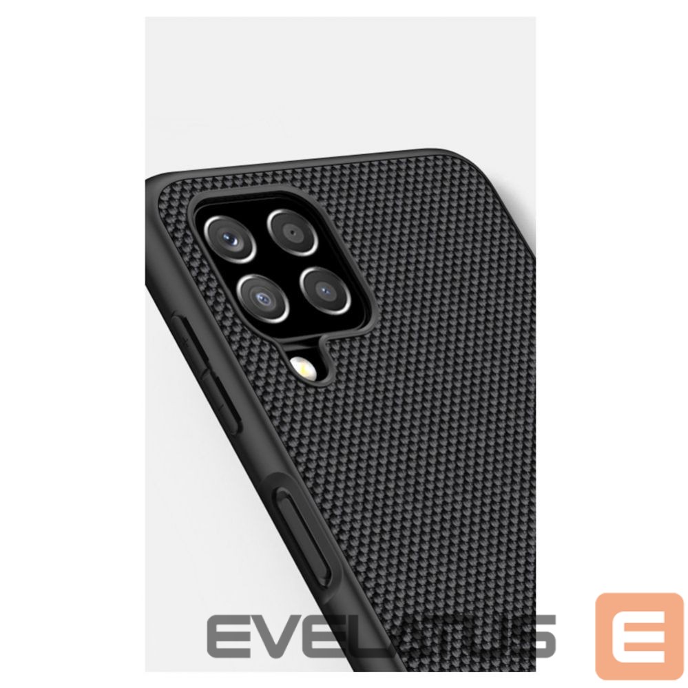 Чехол на заднюю панель Nillkin Nillkin Textured Case durable reinforced case with gel frame and nylon back for Samsung Galaxy A22 4G black