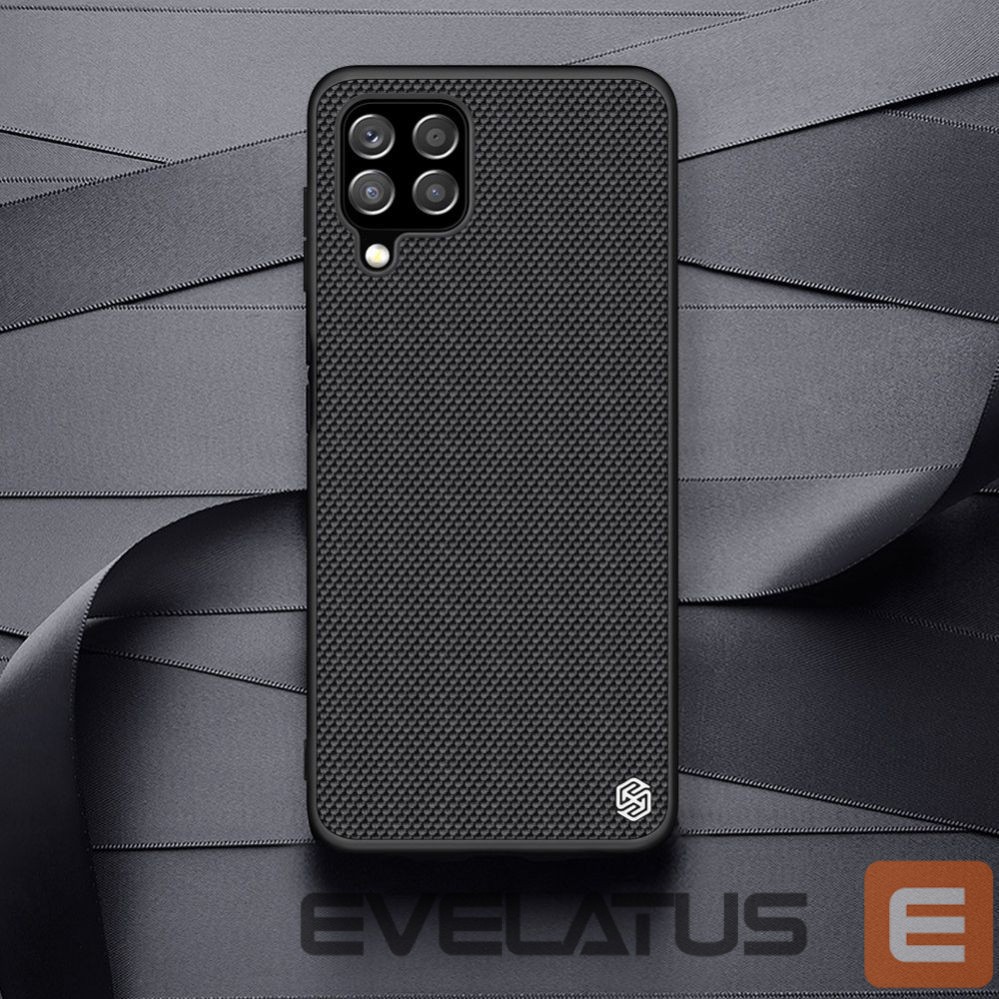Чехол на заднюю панель Nillkin Nillkin Textured Case durable reinforced case with gel frame and nylon back for Samsung Galaxy A22 4G black