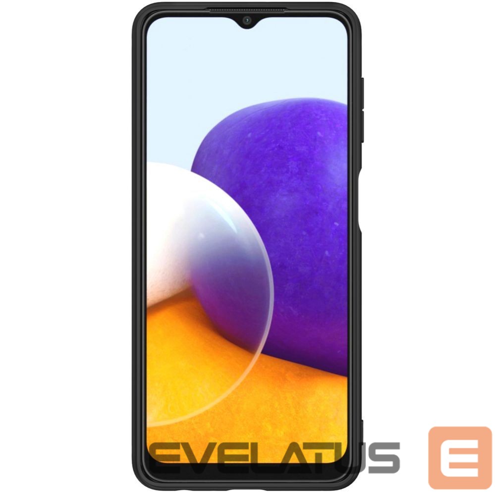 Чехол на заднюю панель Nillkin Nillkin Textured Case durable reinforced case with gel frame and nylon back for Samsung Galaxy A22 4G black