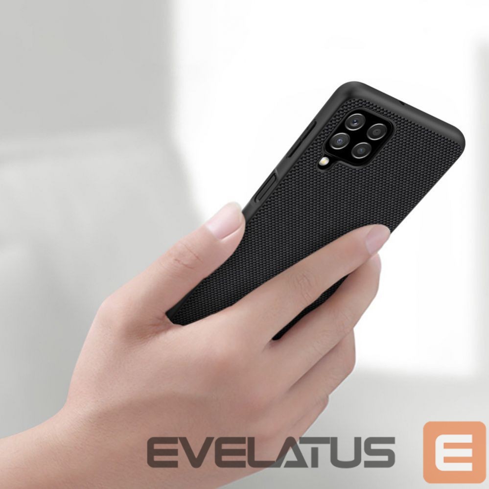 Чехол на заднюю панель Nillkin Nillkin Textured Case durable reinforced case with gel frame and nylon back for Samsung Galaxy A22 4G black