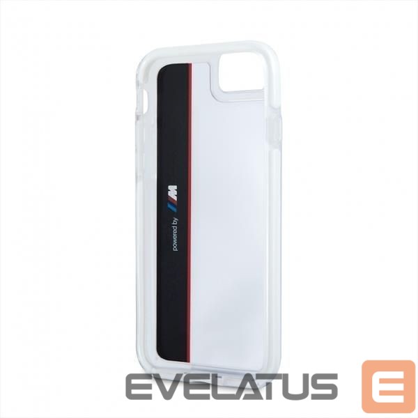 Чехол на заднюю панель BMW Etui hardcase BMW BMHCP7SPVNA iPhone 7 /8/SE 2020 / SE 2022 transparent navy SHOCKPROOF
