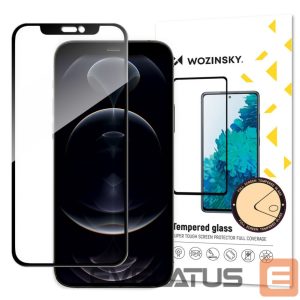 Защитное стекло Wozinsky  Wozinsky super tough Full Glue full screen tempered glass with Case Friendly frame iPhone 14 Max / 13 Pro Max black 