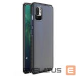 Чехол на заднюю панель Hurtel  Black || Transparent 