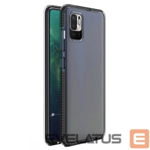 Чехол на заднюю панель Hurtel  Black || Transparent 