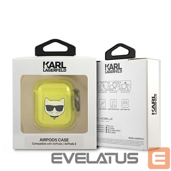 Чехол на заднюю панель Karl Lagerfeld Yellow