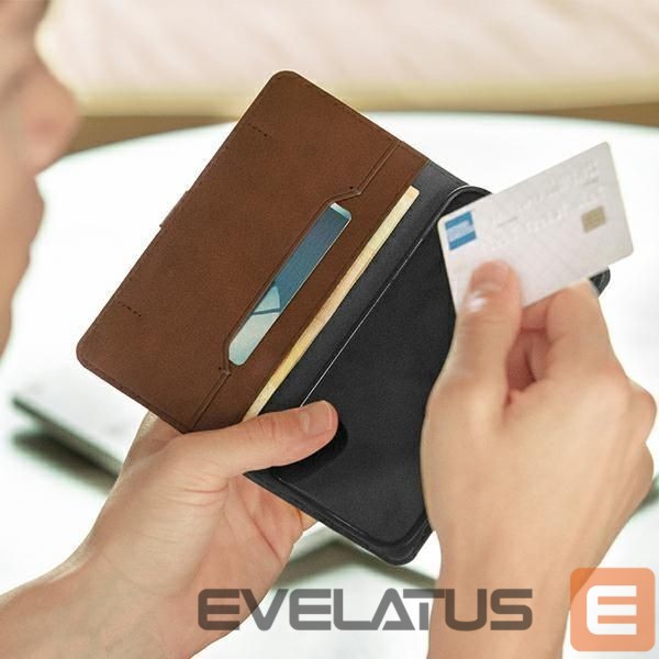 Чехол на заднюю панель UNIQ Uniq Journa case for iPhone 12 / iPhone 12 Pro - gray