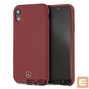 Чехол на заднюю панель Mercedes-Benz  Mercedes Silicone Line iPhone Xr Case - Red 